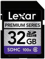 Lexar Premium 100x SDHC Card 32GB (LSD32GBSBEU100)